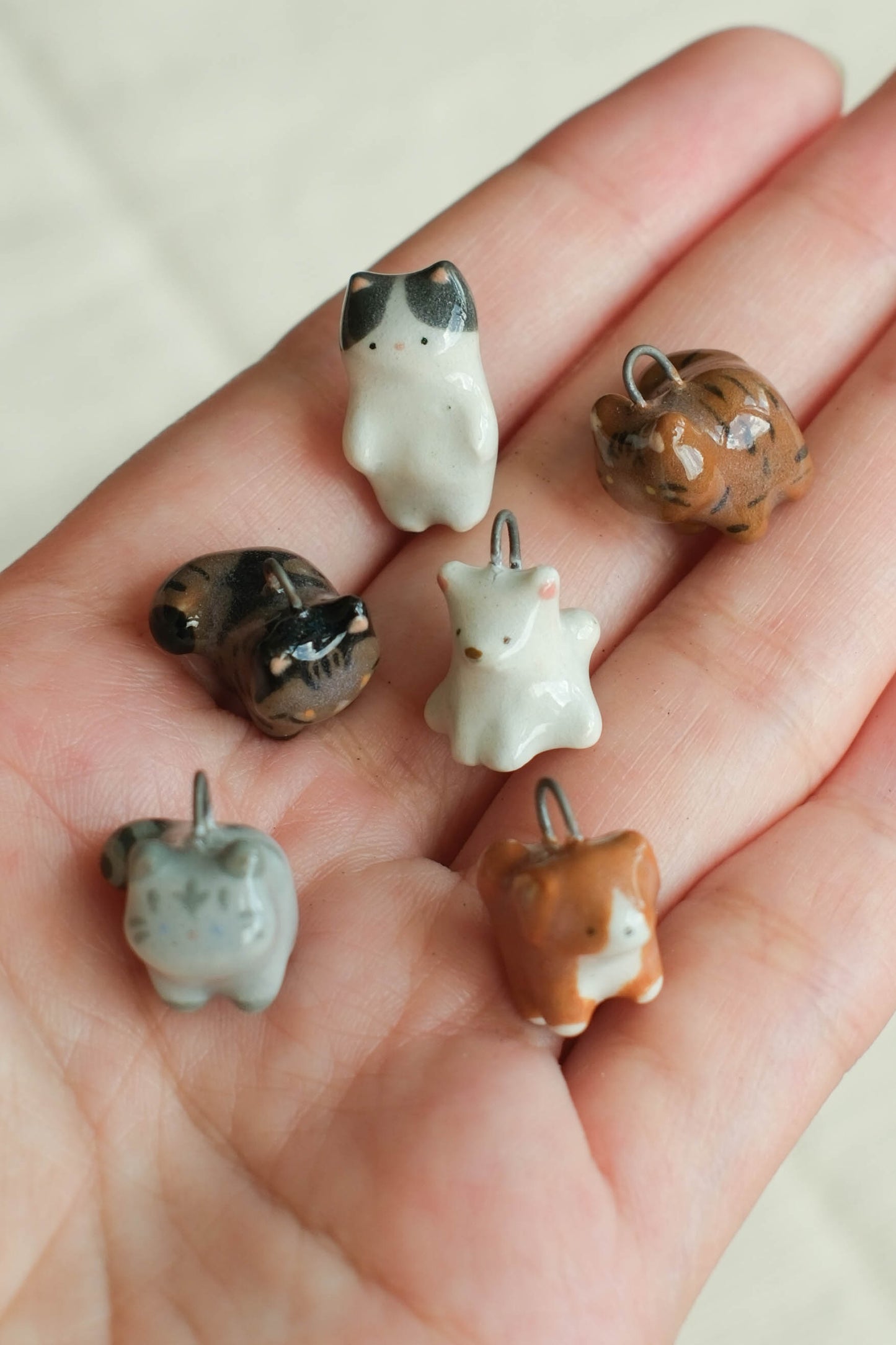 Custom Ceramic Charm Necklace