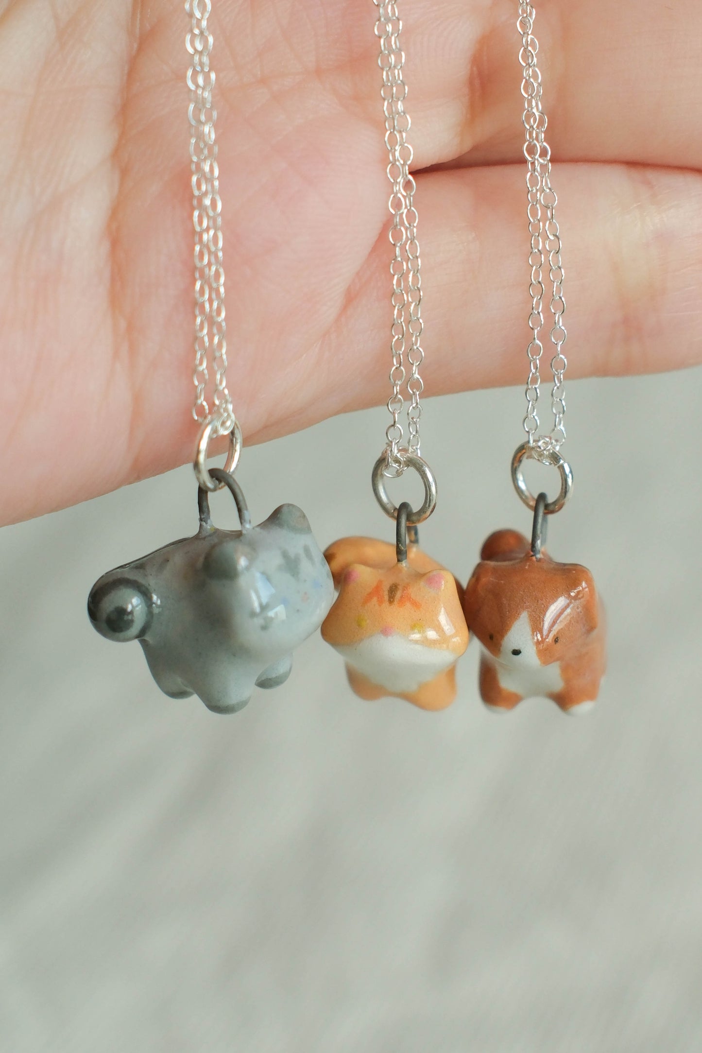 Custom Ceramic Charm Necklace